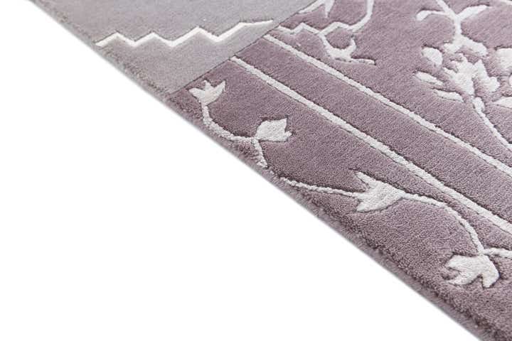 4' 7 x 6' 9 Hand Knotted Darya Wool Rug