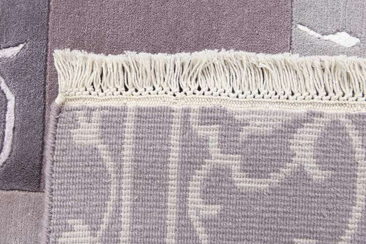 4' 7 x 6' 9 Hand Knotted Darya Wool Rug