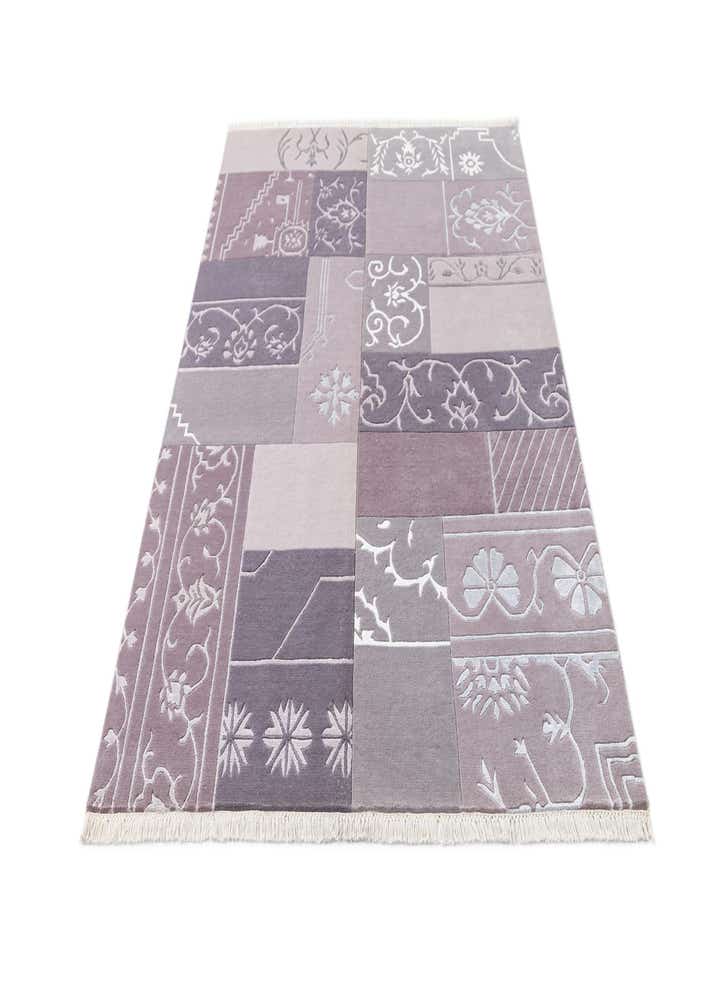 4' 7 x 6' 9 Hand Knotted Darya Wool Rug