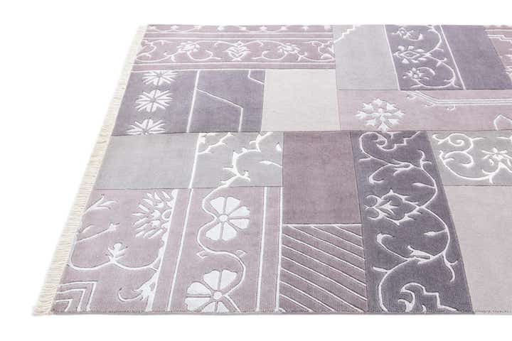 4' 7 x 6' 9 Hand Knotted Darya Wool Rug