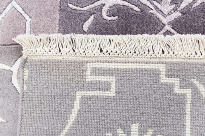 4' 7 x 6' 9 Hand Knotted Darya Wool Rug