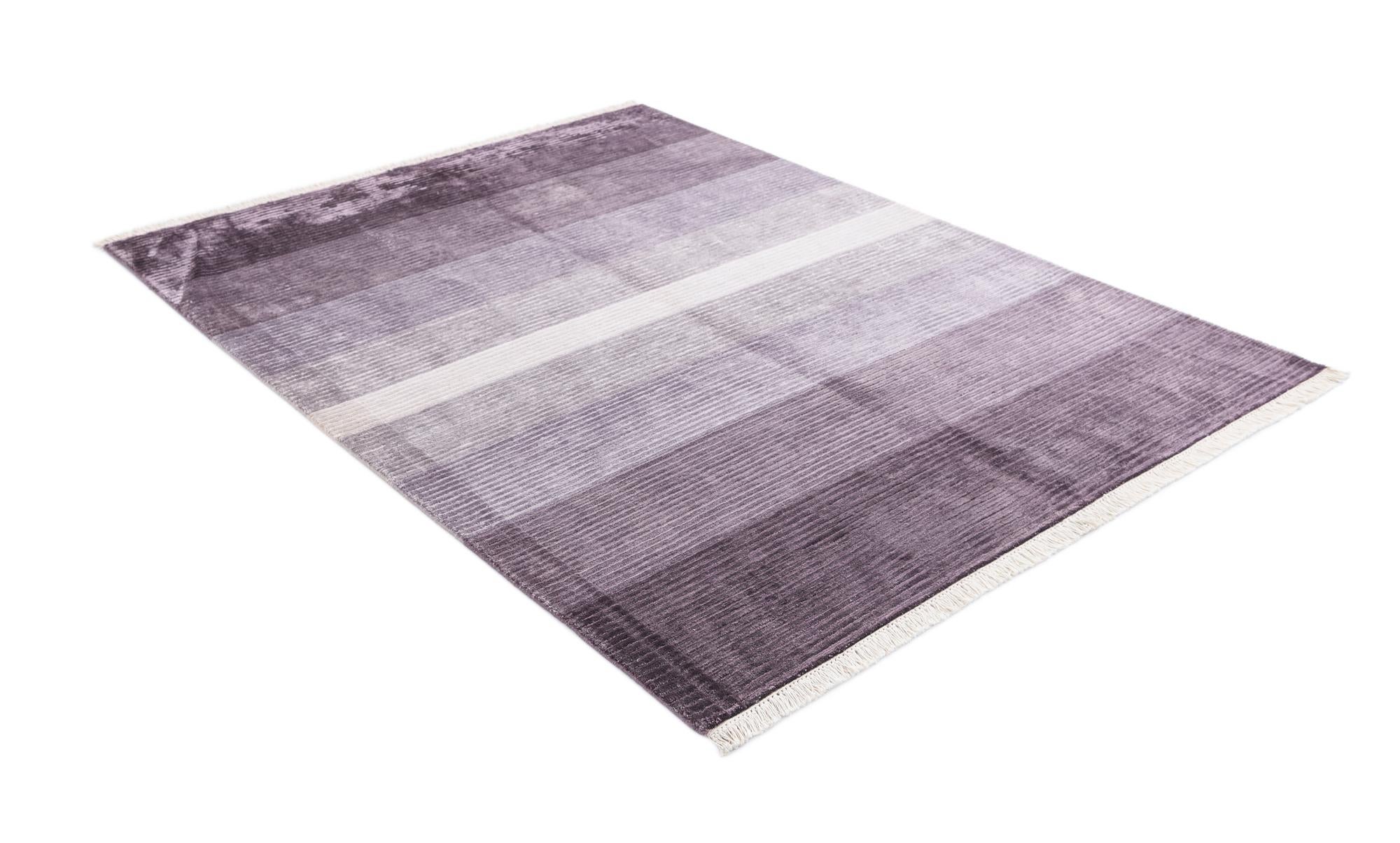 4' 11 x 6' 7 Hand Knotted Darya Wool Rug