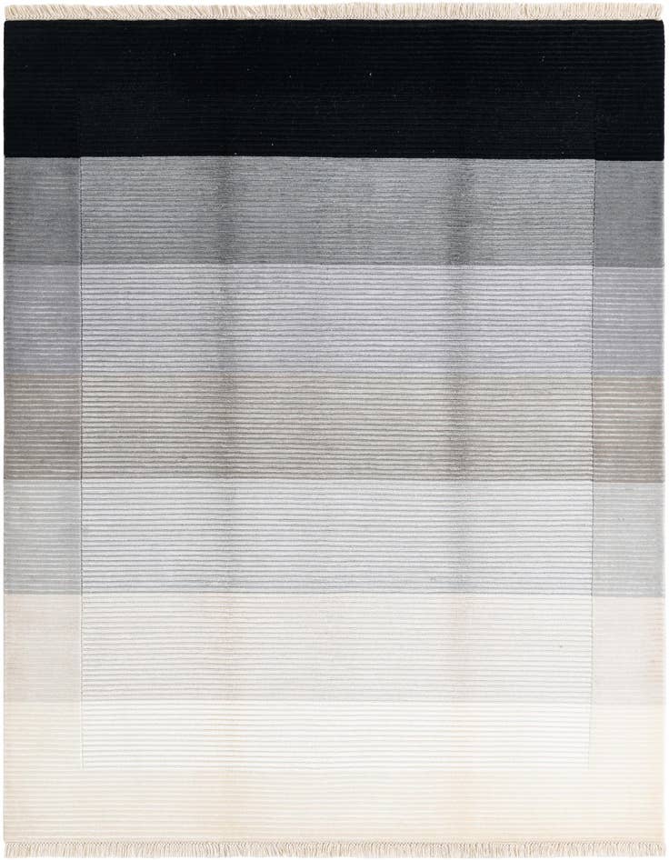 Detail image of 5' 6 x 7' 9 Hand Knotted Darya Wool Rug