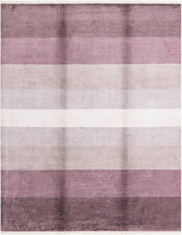 Detail image of 6' 7 x 9' 10 Hand Knotted Darya Wool Rug