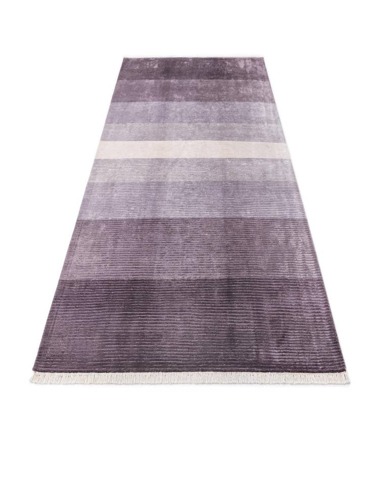 Detail image of 6' 8 x 10'  Hand Knotted Darya Wool Rug