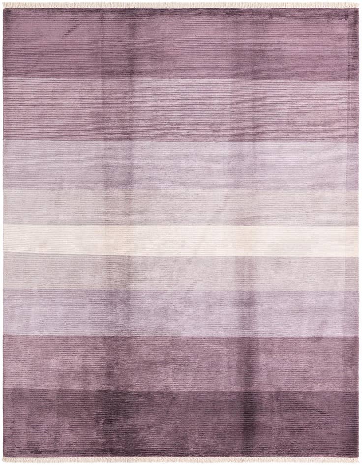 Detail image of 6' 8 x 10' Hand Knotted Darya Wool Rug