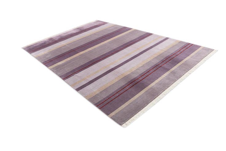 Detail image of 6' 6 x 9' 8 Hand Knotted Darya Wool Rug