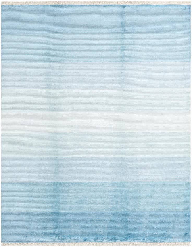 Detail image of 6' 6 x 9' 8 Hand Knotted Darya Wool Rug