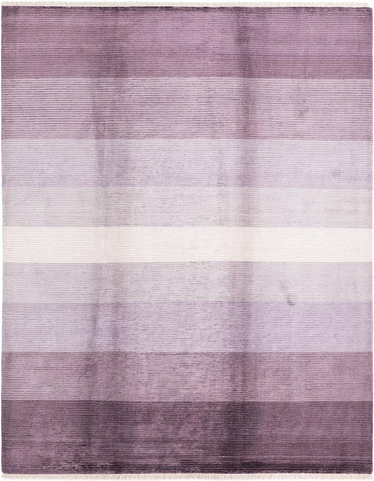 Detail image of 6' 6 x 9' 11 Hand Knotted Darya Wool Rug