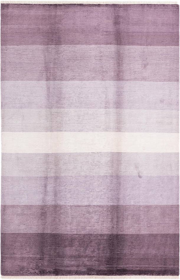 Detail image of 6' 6 x 9' 11 Hand Knotted Darya Wool Rug