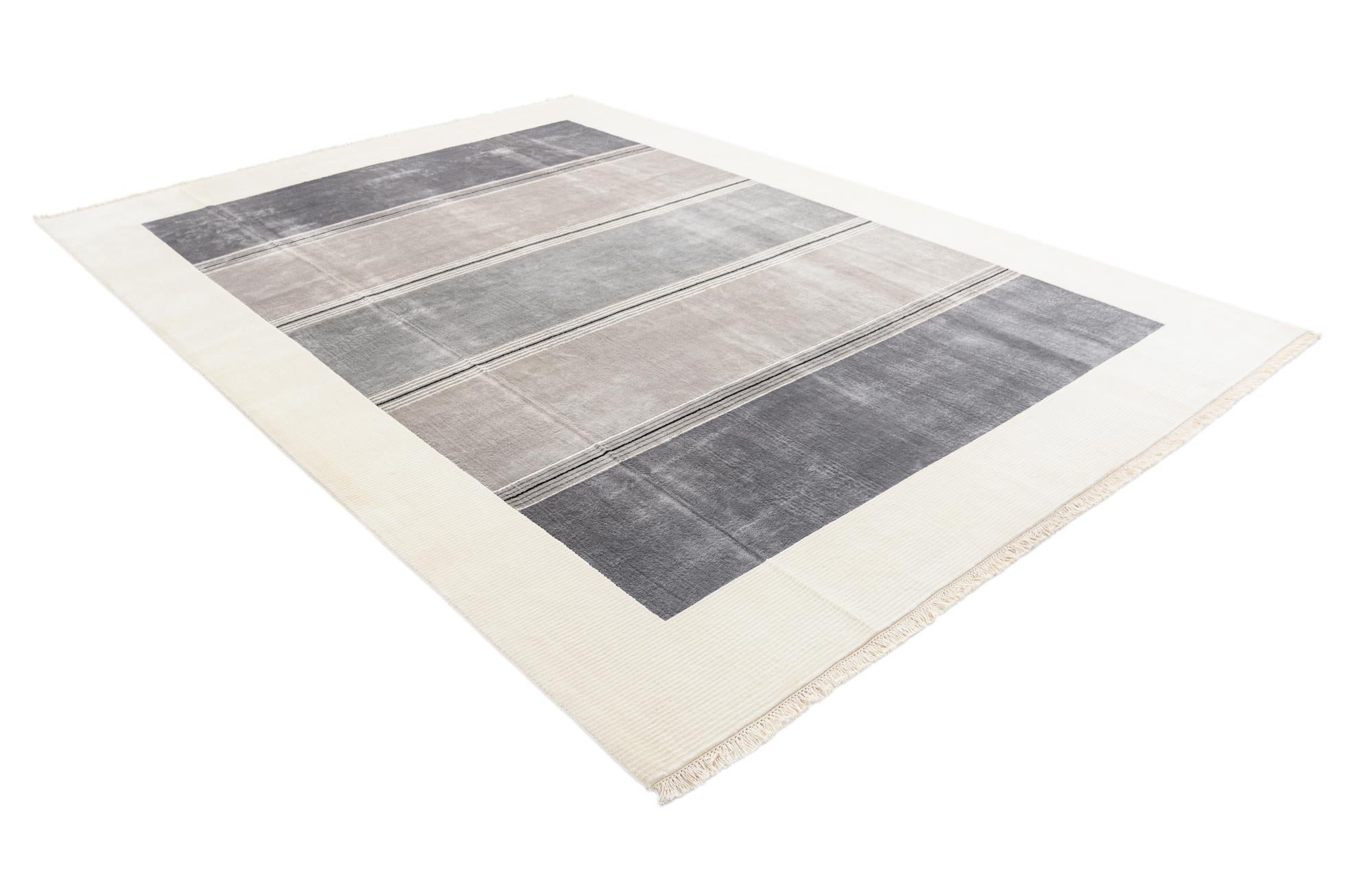 8' 2 x 11' 3 Hand Knotted Darya Wool Rug