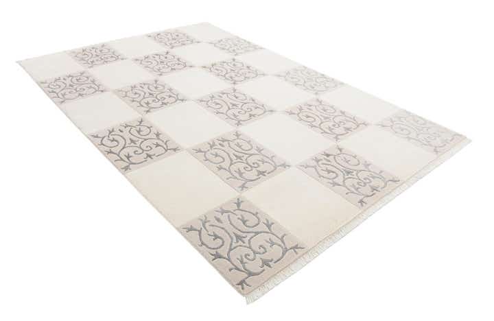 6' 7 x 9' 10 Hand Knotted Darya Wool Rug