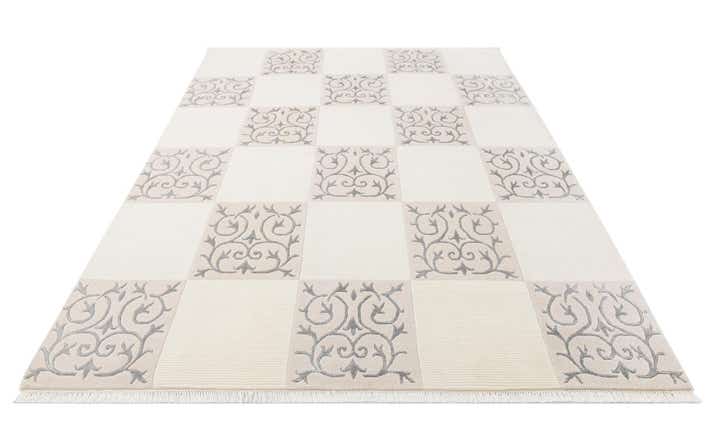 6' 7 x 9' 10 Hand Knotted Darya Wool Rug