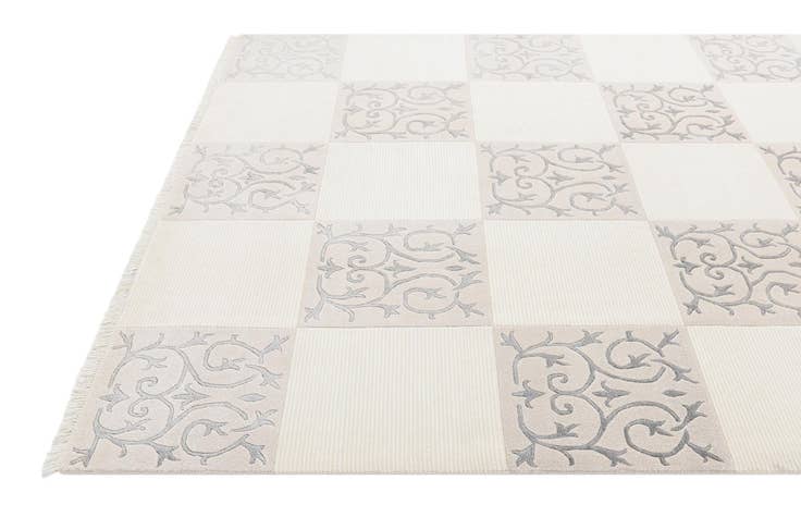 Detail image of 6' 7 x 9' 10 Hand Knotted Darya Wool Rug