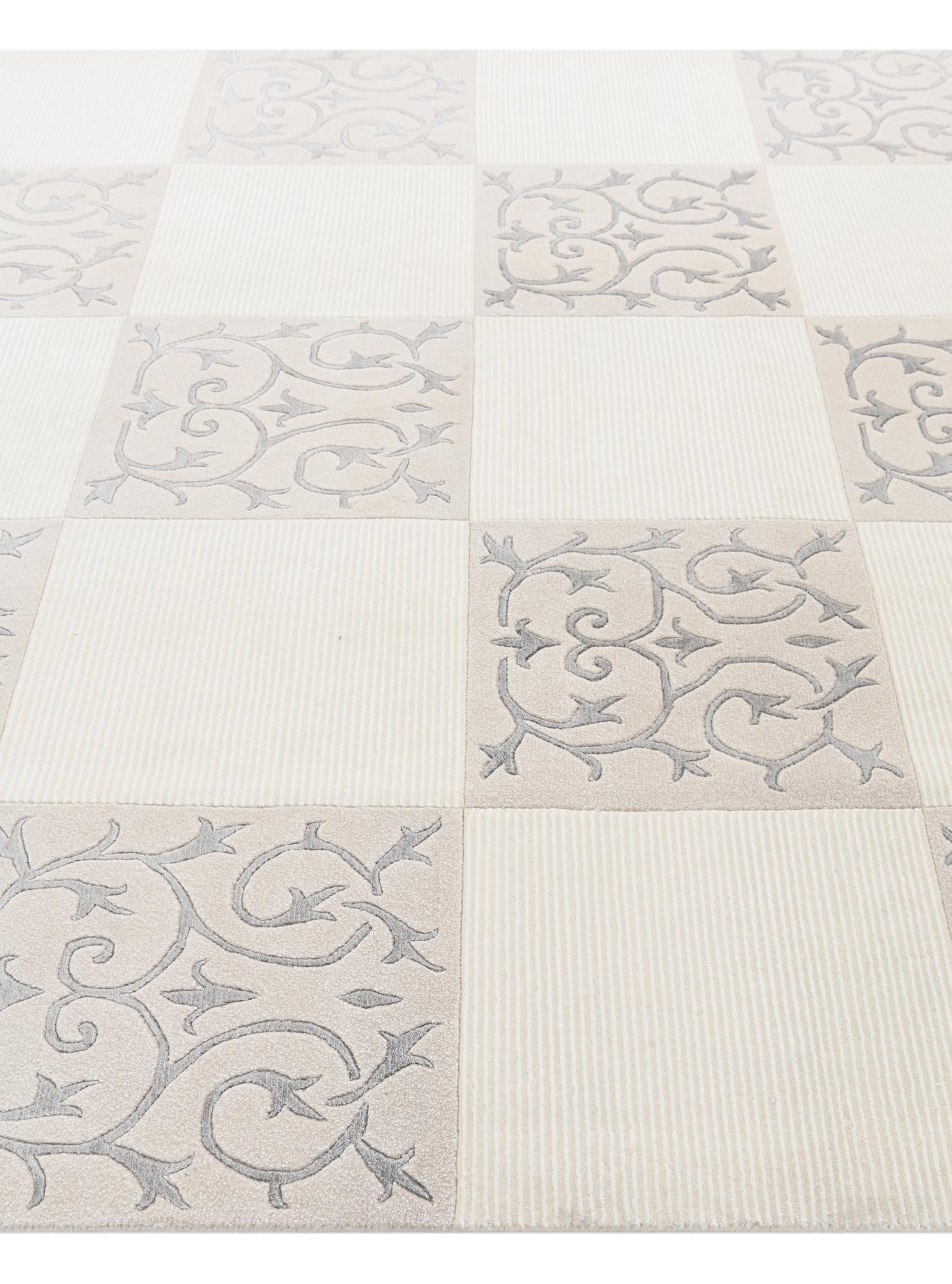 6' 7 x 9' 10 Hand Knotted Darya Wool Rug