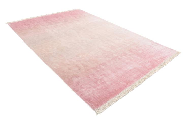 Detail image of 6' 9 x 9' 10 Hand Knotted Darya Wool Rug