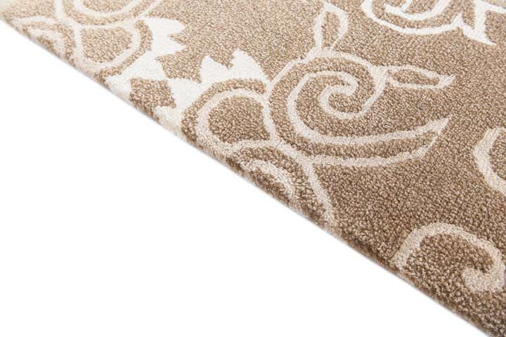 6' 9 x 9' 11 Hand Knotted Darya Wool Rug