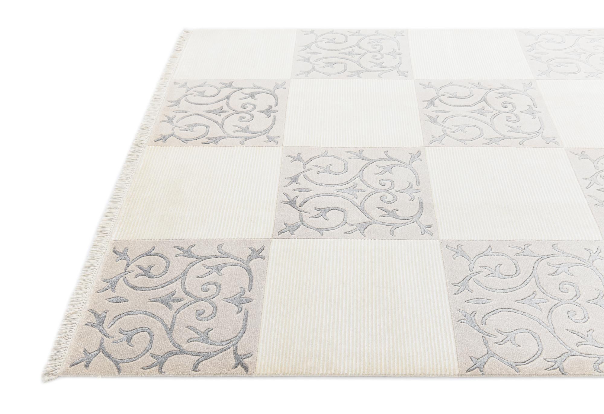 5' 7 x 8' Hand Knotted Darya Rug
