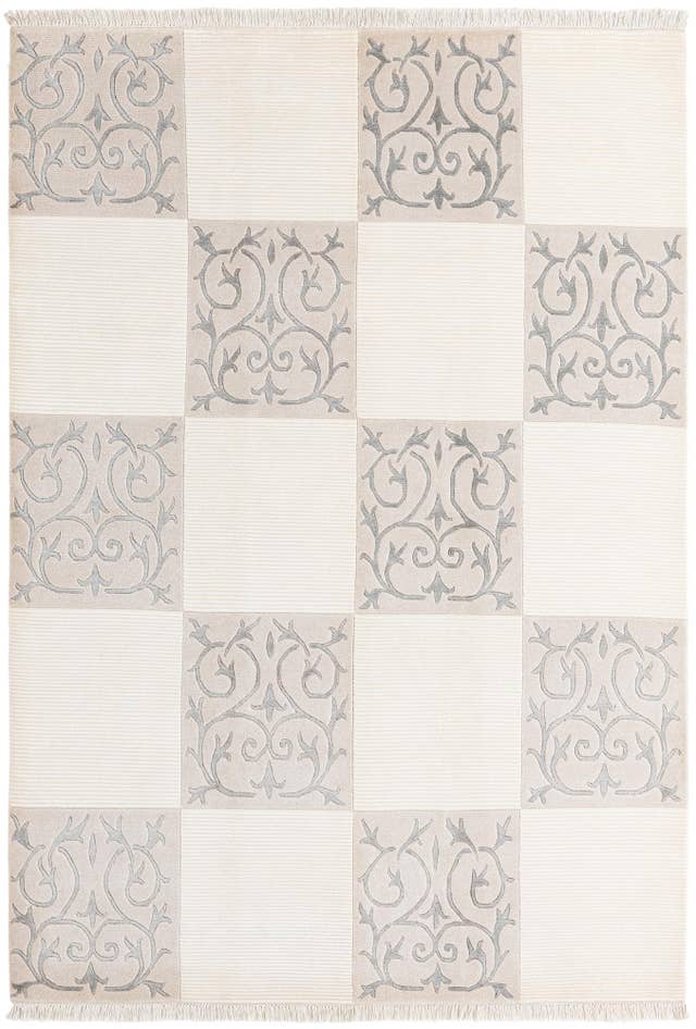 Detail image of 5' 7 x 8' Hand Knotted Darya Rug