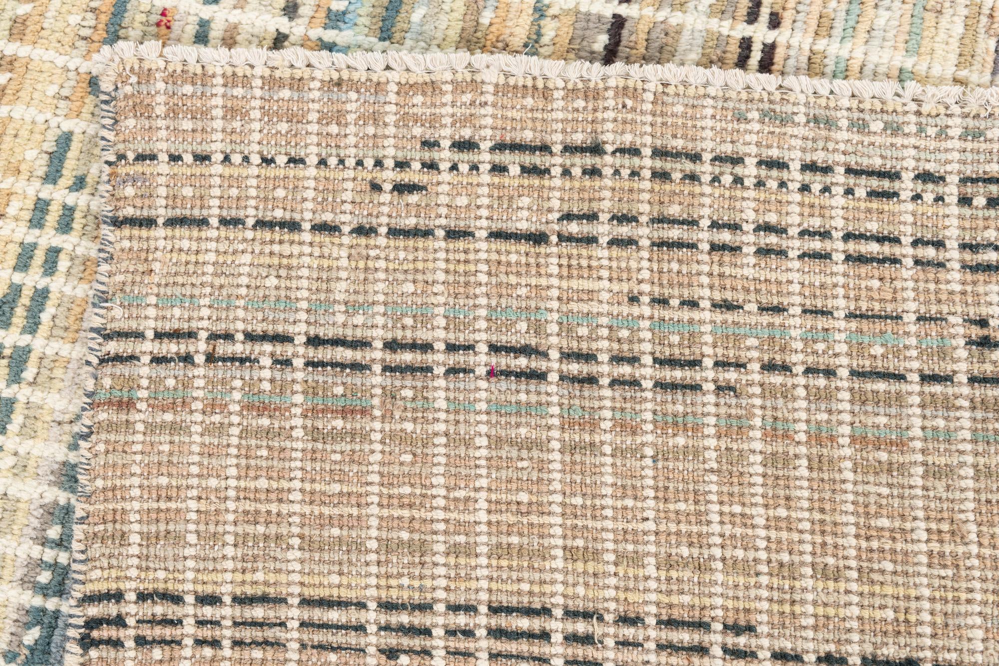 8' 5 x 9' 8 Hand Knotted Darya Wool Rug