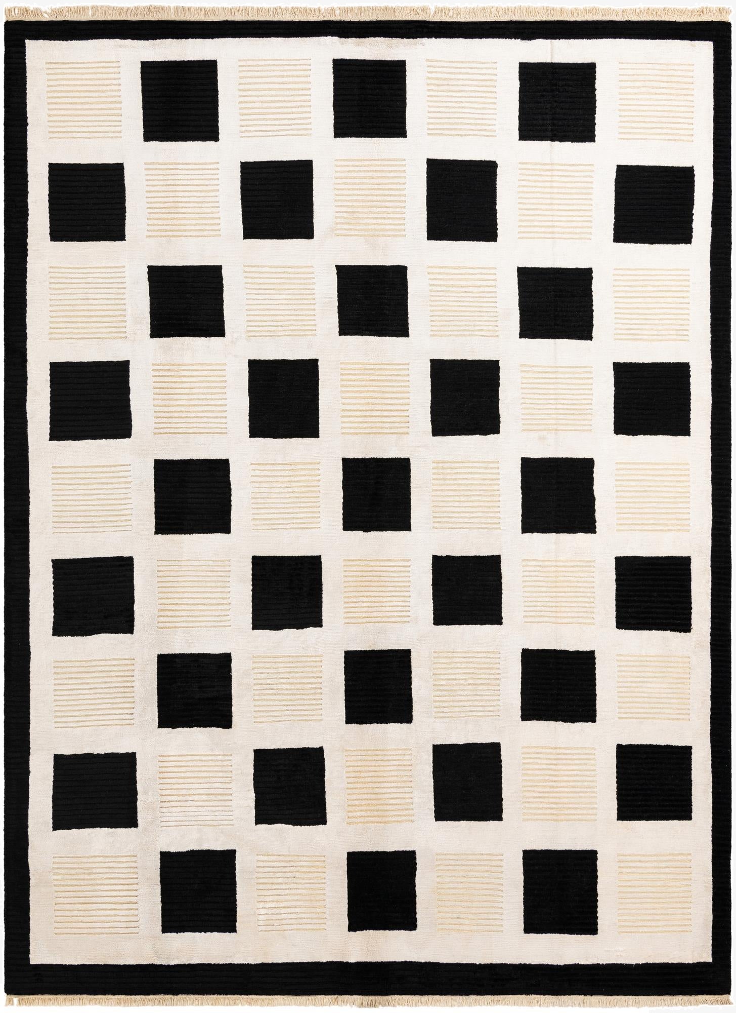 8' 4 x 11'  Hand Knotted Darya Wool Rug