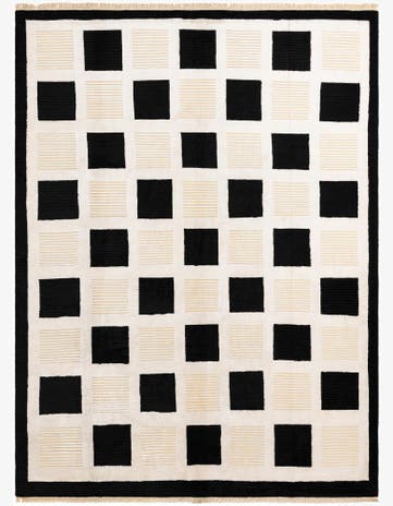 8' 4 x 11' Hand Knotted Darya Wool Rug