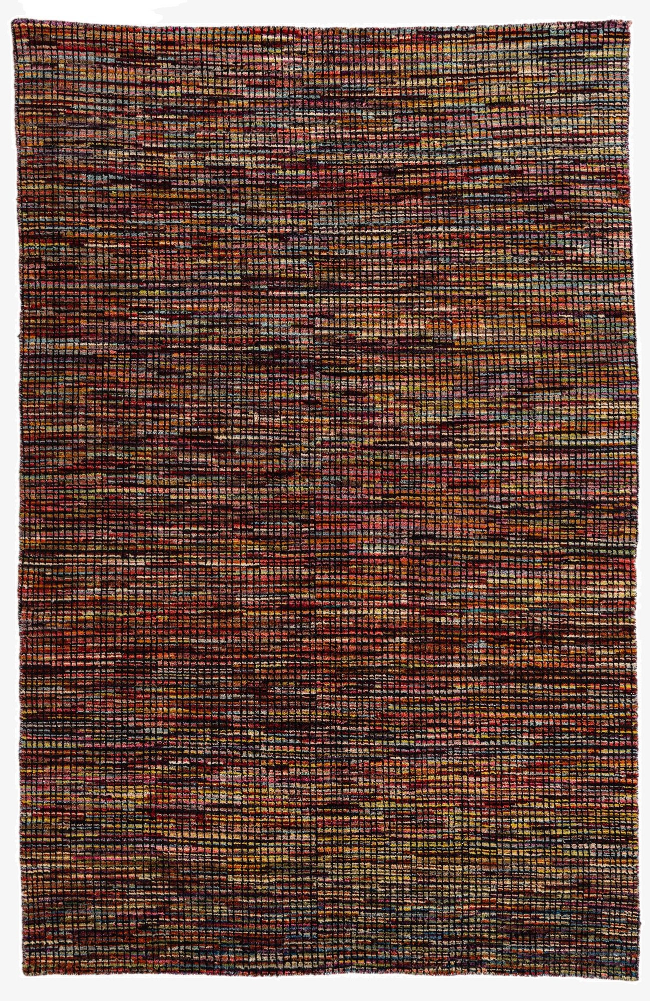 5' 6 x 8' 6  Hand Knotted Darya Wool Rug