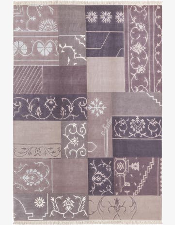 5' 7 x 8' 2 Hand Knotted Darya Wool Rug