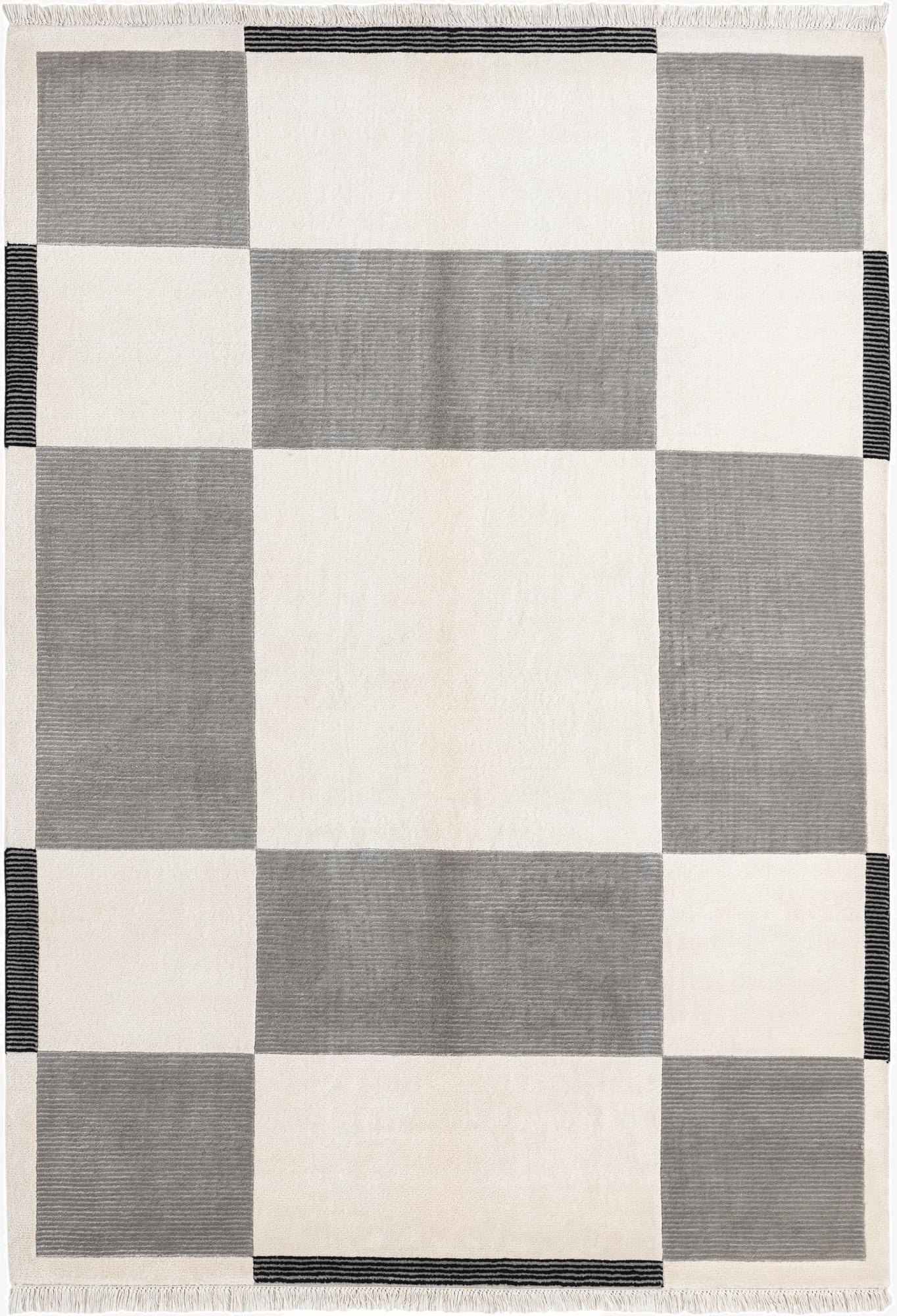 5' 7 x 8'  Hand Knotted Darya Wool Rug