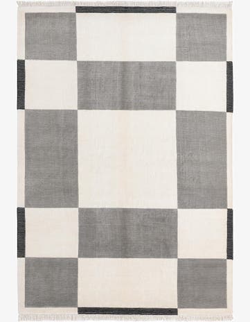5' 7 x 8' Hand Knotted Darya Wool Rug