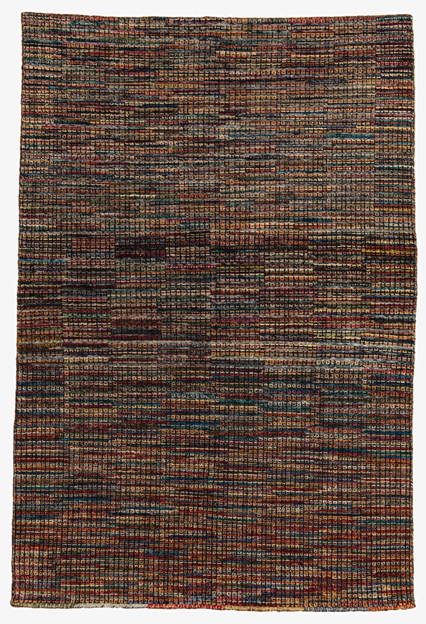 5' 3 x 8'  Hand Knotted Darya Wool Rug