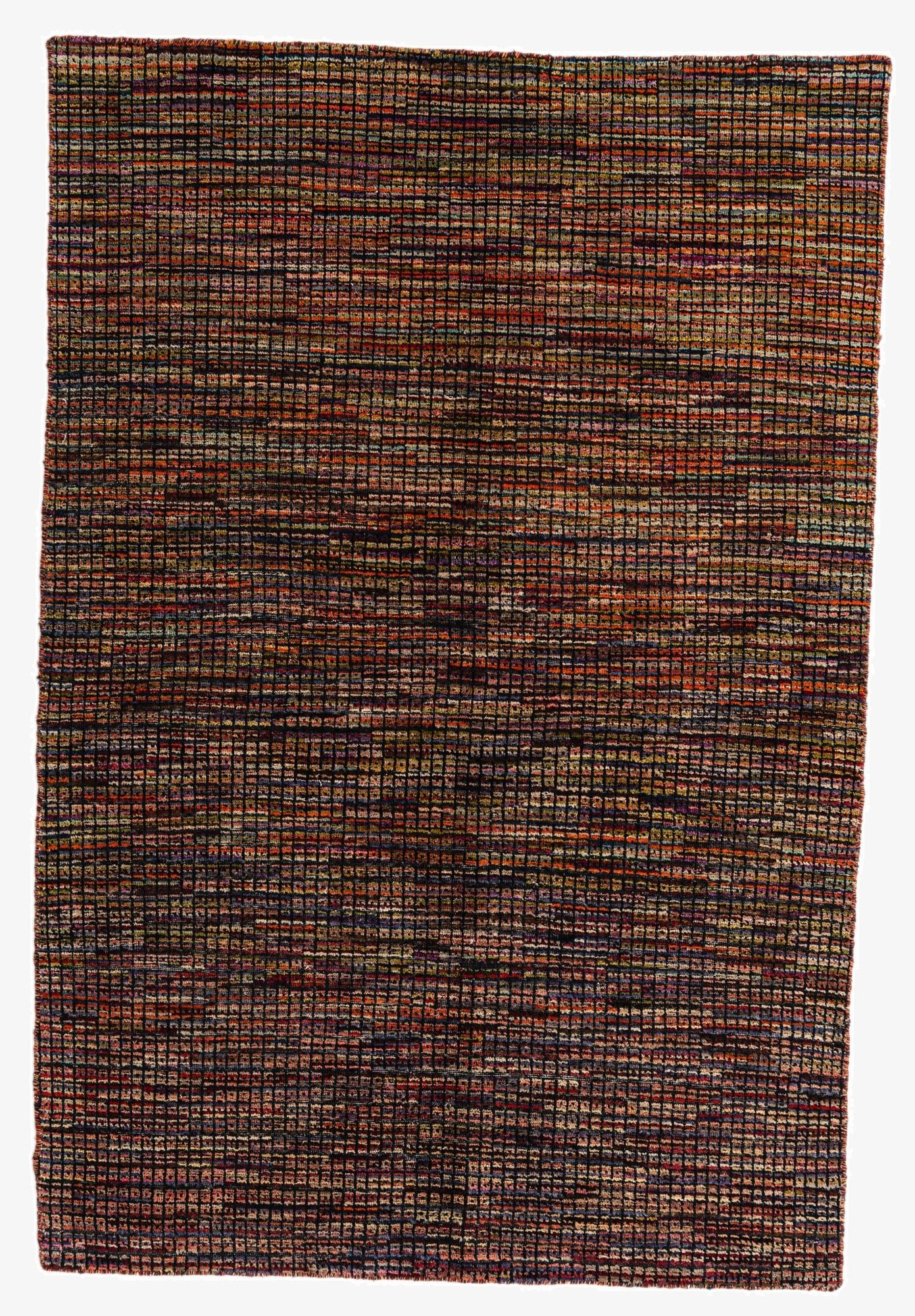5' x 7' 4  Hand Knotted Darya Wool Rug