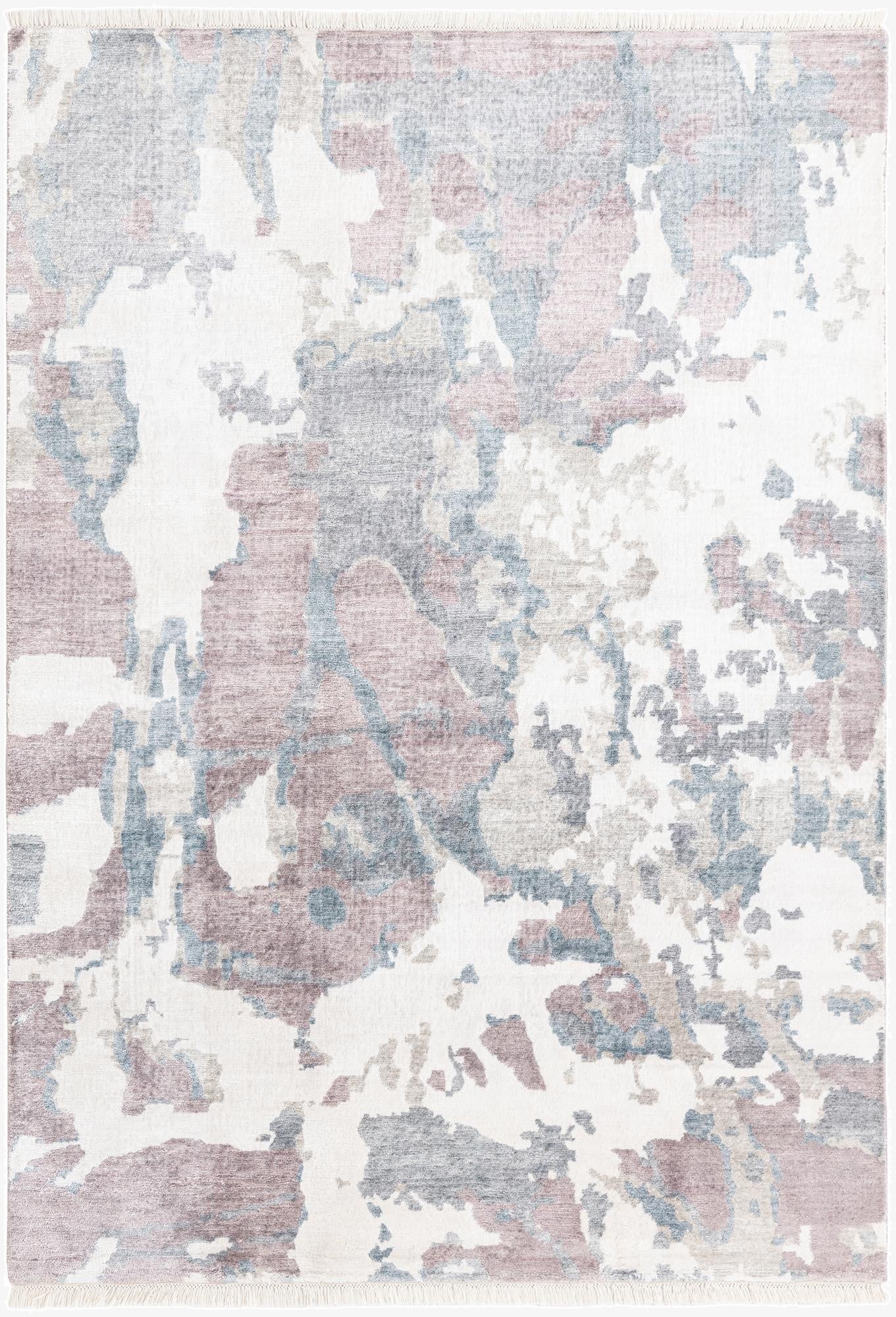 5' 7 x 8' 2  Hand Knotted Darya Wool Rug