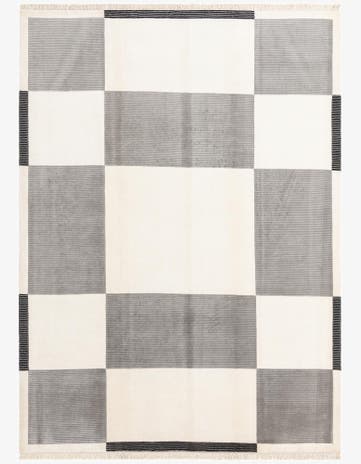 6' 10 x 9' 5 Hand Knotted Darya Wool Rug