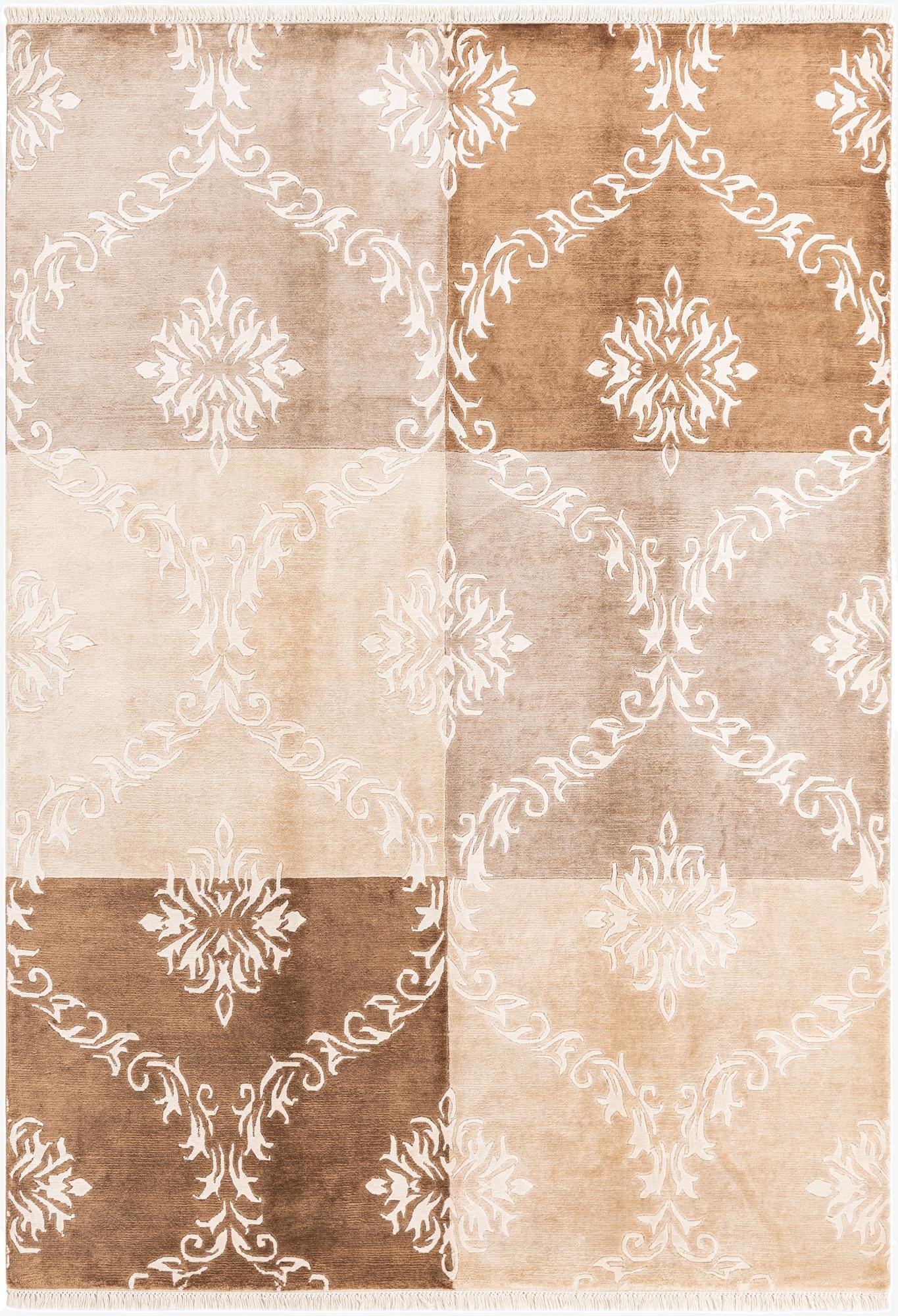 5' 7 x 8' 1  Hand Knotted Darya Wool Rug