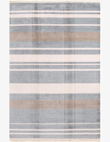 6' 7 x 9' 10 Hand Knotted Darya Wool Rug