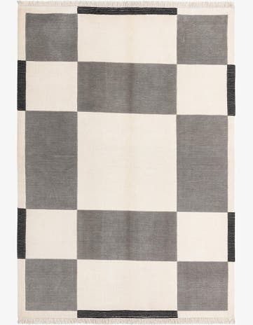 5' 5 x 7' 10 Hand Knotted Darya Wool Rug