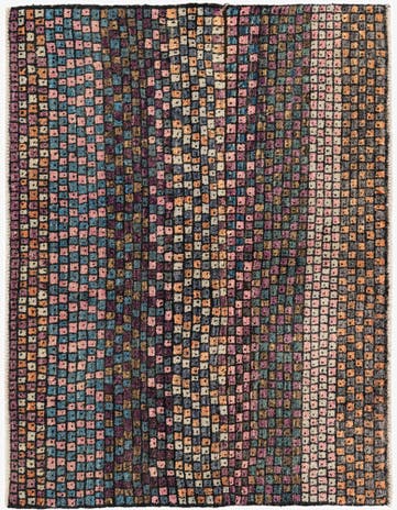 4' 1 x 5' 5 Hand Knotted Darya Wool Rug