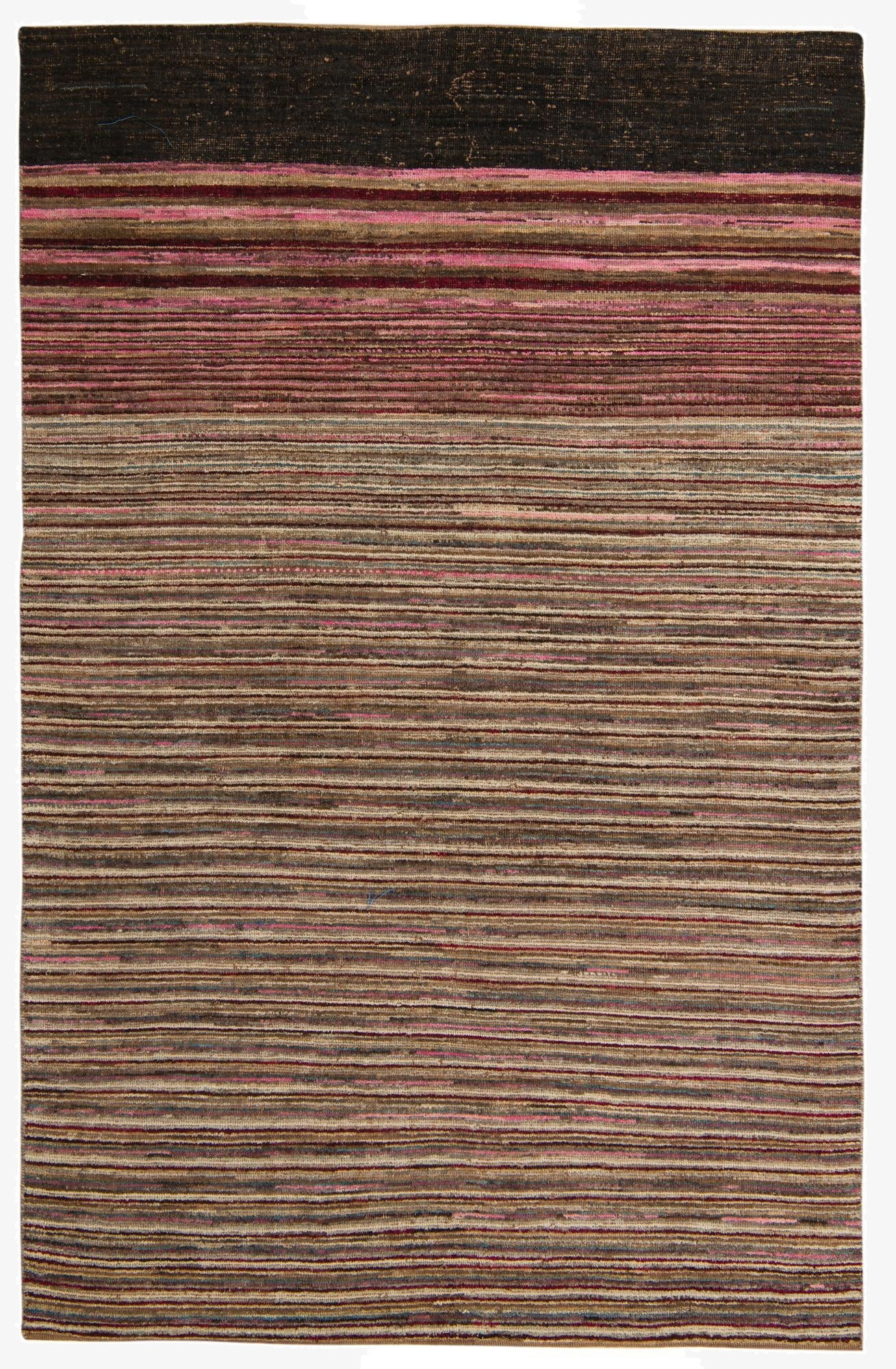 6' 4 x 9' 11  Hand Knotted Darya Wool Rug