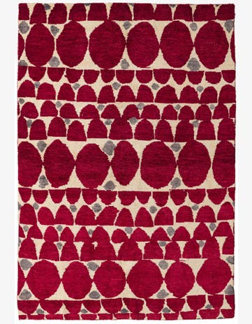 5' 4 x 7' 10 Hand Knotted Darya Wool Rug