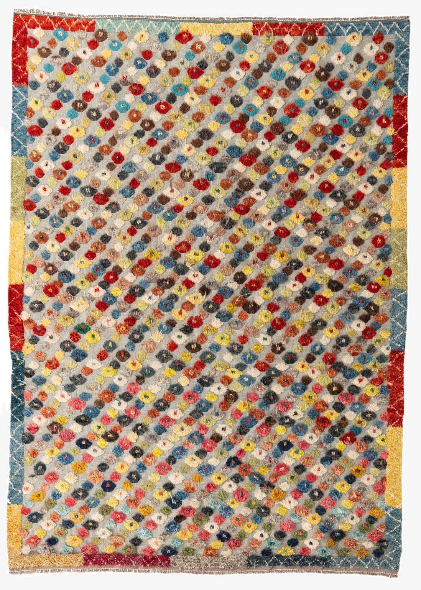 7' 10 x 11'  Hand Knotted Darya Wool Rug