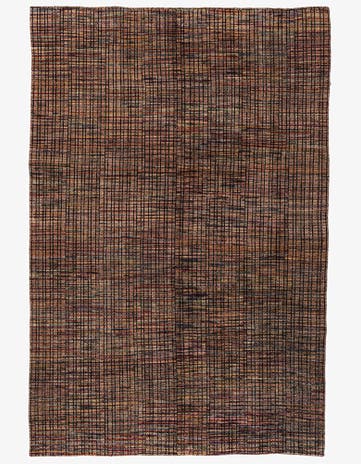 6' 8 x 10' Hand Knotted Darya Wool Rug