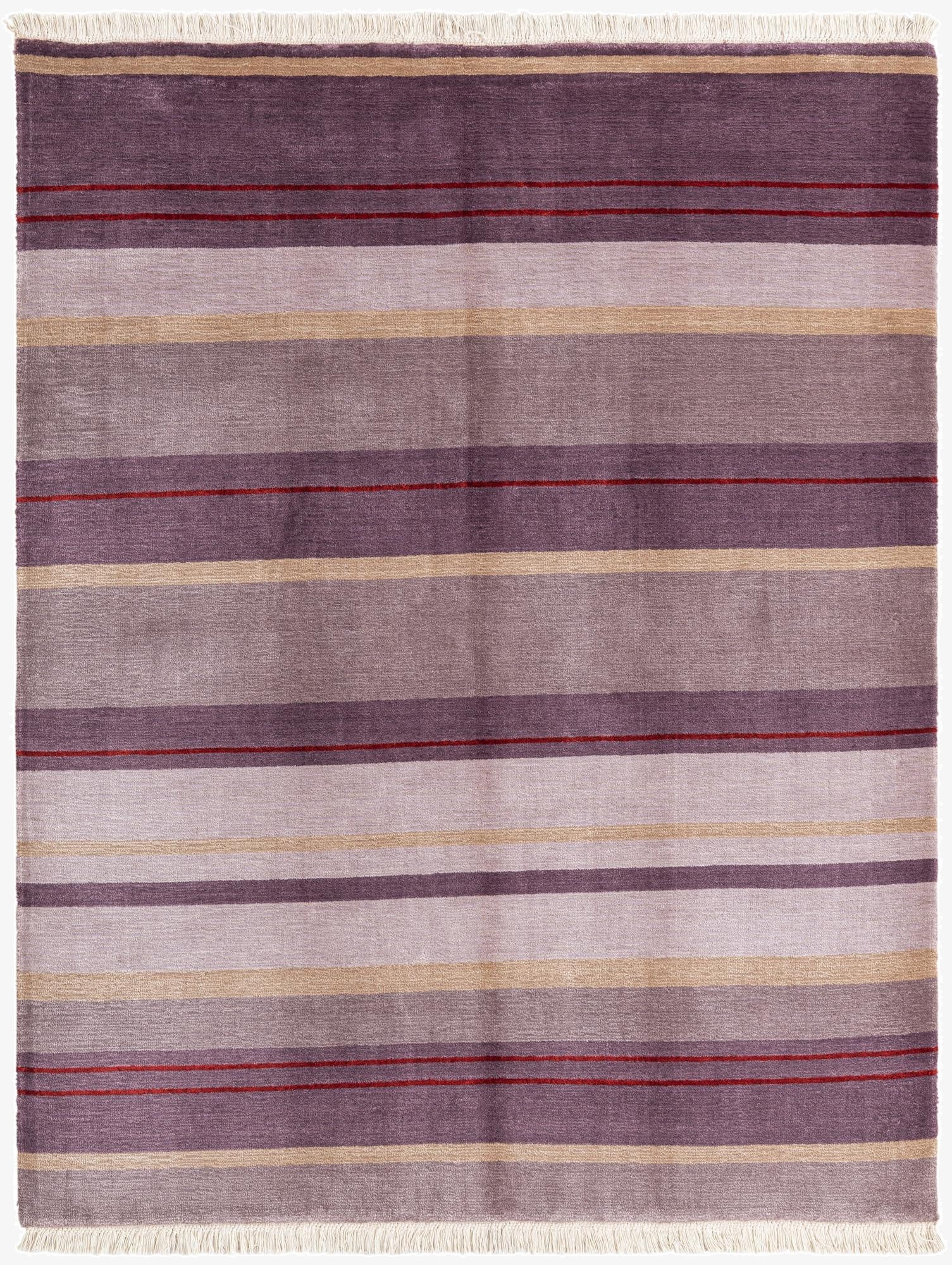 4' 11 x 6' 7  Hand Knotted Darya Wool Rug