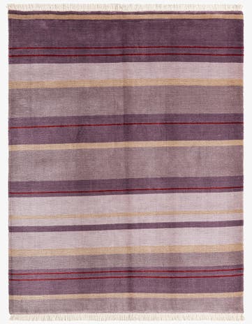 4' 11 x 6' 7 Hand Knotted Darya Wool Rug