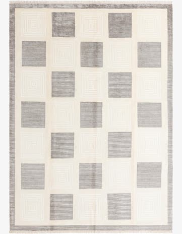 8' 2 x 11' 4 Hand Knotted Darya Wool Rug