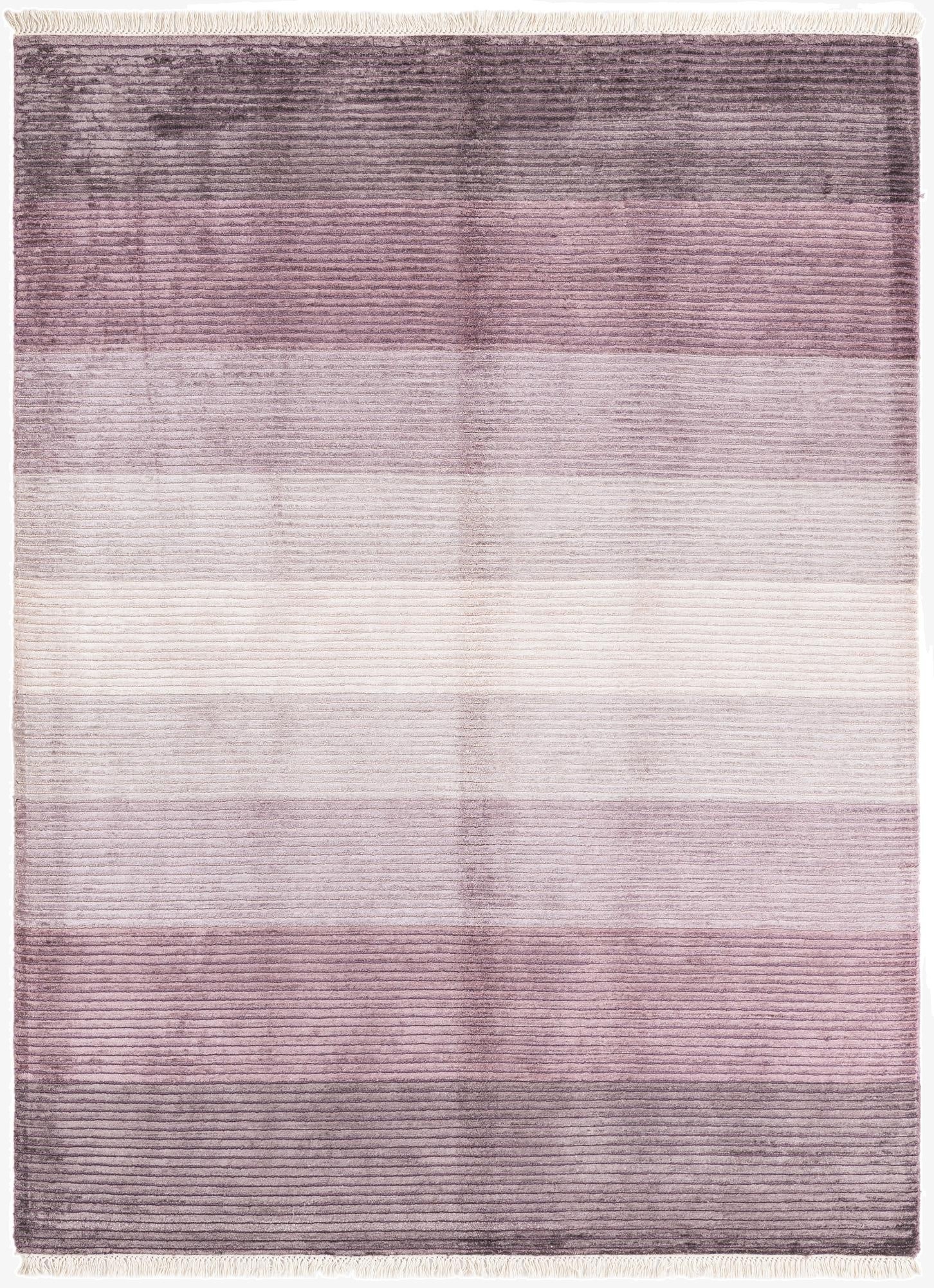 4' 11 x 6' 8  Hand Knotted Darya Wool Rug