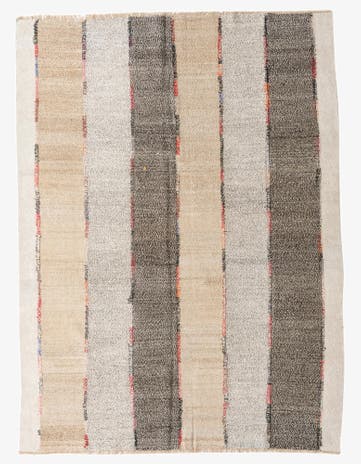 7' x 9' 4 Hand Woven Darya Wool Rug