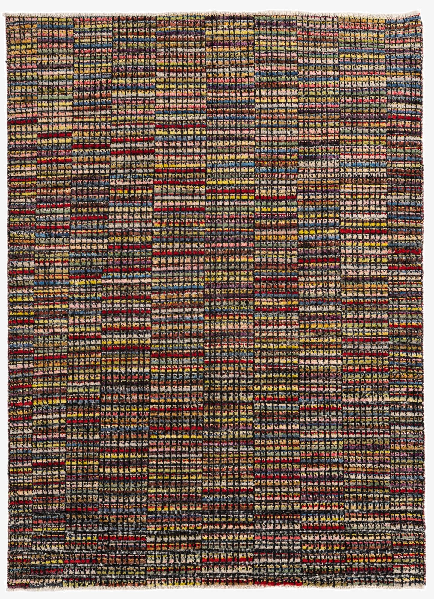 4' 10 x 6' 8 Hand Knotted Darya Wool Rug