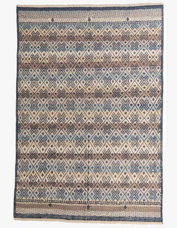 9' 9 x 14' 4 Hand Knotted Darya Wool Rug