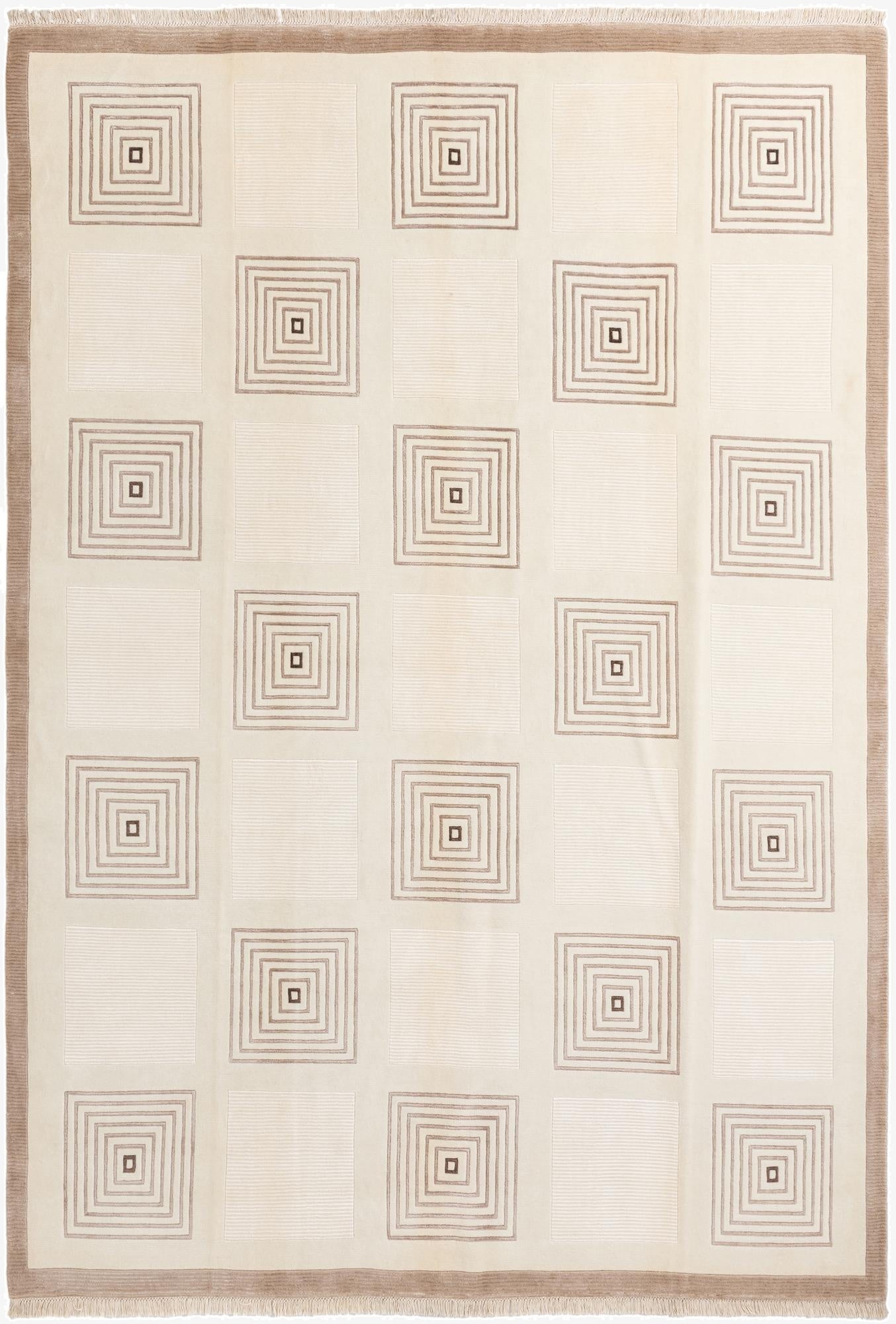 8' 2 x 11' 6  Hand Knotted Darya Wool Rug